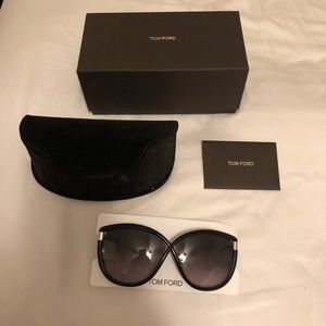 Tom Ford Abbey Black sunglasses